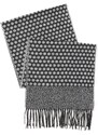 AC&Co / Altınyıldız Classics Men's Grey-black Patterned Scarf