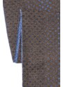 ALTINYILDIZ CLASSICS Men's Brown-Navy Blue Patterned Scarf