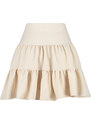 Trendyol Beige Flounce Modal Mini Woven Skirt