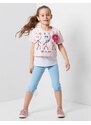 Denokids Life Is Fun Girl's T-shirt Tights Set