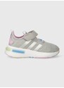 Dětské sneakers boty adidas RACER TR23 EL K šedá barva