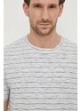 Bavlněné tričko Marc O'Polo bílá barva