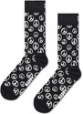 Ponožky Happy Socks Gift Box Black White 3-pack černá barva