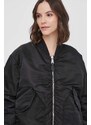 Bomber bunda Alpha Industries CWU MA-1 Bomber NC Wmn černá barva, přechodná