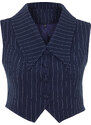 Trendyol Navy Blue Regular Woven Vest