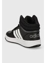 Dětské sneakers boty adidas Originals HOOPS 3.0 MID K černá barva