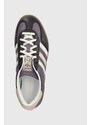 Kožené sneakers boty adidas Originals Gazelle Indoor W fialová barva