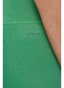 Tréninkové legíny adidas Performance Training Essentials zelená barva, hladké, IT9373
