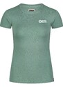 Nordblanc Zelené dámské bavlněné tričko EMBLEM