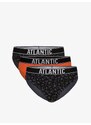 Klasické pánské slipy ATLANTIC 3Pack - vícebarevné