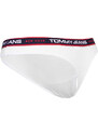 Tommy Hilfiger 3pack tanga kalhotky UW0UW047090WE Bílá/černá/červená