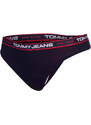 Tommy Hilfiger 3pack tanga kalhotky UW0UW047090WE Bílá/černá/červená