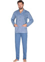 Pánské pyžamo 444 light blue - REGINA