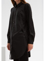 Monnari Halenky Černá košile s bavlnou Multi Black