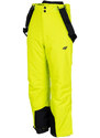 Dětské / junior lyžařské kalhoty HJZ22 JSPMN001 45S neon zelená - 4F