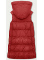 Červená dámská vesta s kapucí S'West (B8175-4)