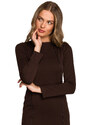 Stylove Šaty S314 Brown