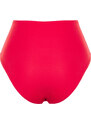 Trendyol Red High Waist Regular Bikini Bottom