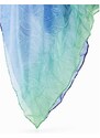 Dámský šátek DESIGUAL 24SAWA30 5020 FOU_FLOW RECTANGLE 5020 BLUE