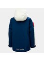 Helly Hansen Highland Jacket JR Ocean NSF dětská lyžařská bunda tmavě modrá/přírodní bílá 140/10 let