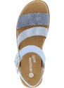 RIEKER Dámské sandály REMONTE D0Q55-12 modrá