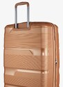 V&V TRAVEL Velký kufr 75cm Metallo Gold