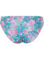 Trendyol Floral Patterned Gathered Brazilian Bikini Bottom