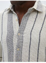LC Waikiki Men's Regular Fit Long Sleeve Striped Shirt