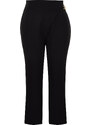 Trendyol Curve Black Woven Trousers