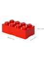 Lego Červený box na svačinu LEGO Lunch 20 x 10 cm