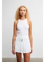 VATKALI Pleated mini short skirt - Padded edition