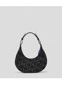 KABELKA KARL LAGERFELD JEANS DENIM SM HALFMOON SHOULDER BAG