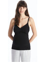 LC Waikiki U-Neck Straight Straps Maternity Singlet