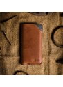 Peněženka / kožené pouzdro pro iPhone Crazy Horse Craft