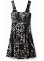 Dámské šaty DESIGUAL 24SWVK09 2000 VEST_TUALLY 2000 BLACK