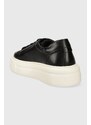 Kožené sneakers boty Gant Alincy černá barva, 28531545.G00