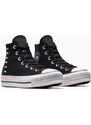 Kecky Converse Chuck Taylor All Star Lift dámské, černá barva, A06450C