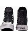 Kecky Converse Chuck Taylor All Star Lift dámské, černá barva, A06450C