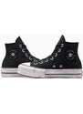 Kecky Converse Chuck Taylor All Star Lift dámské, černá barva, A06450C