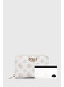 Peněženka Guess LAUREL bílá barva, SWPG85 00400