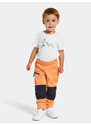 Dětské softshellové kalhoty Didriksons Lövet Papaya Orange