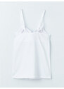 LC Waikiki Straight Straps Maternity Singlet With a Sweetheart Collar