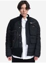 Bunda A-COLD-WALL* Asymmetric Padded Jacket pánská, černá barva, přechodná, ACWMO154-VOLTRED