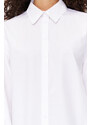 Trendyol Ecru Balloon Sleeve Cotton Woven Shirt