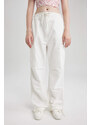 DEFACTO Cool Parachute Gabardine Cotton Pants