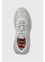 Sneakers boty HUGO Leon stříbrná barva, 50517154