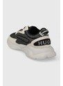 Sneakers boty HUGO Leon šedá barva, 50517114