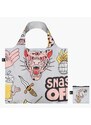 Skládací nákupní taška LOQI SNASK Tiger Grey