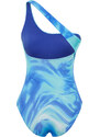 Trendyol Abstract Patterned Single Shoulder Regular Swimsuit