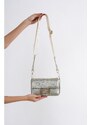 Capone Outfitters Ibiza Satin Labyrinth Patterned Women's Bag